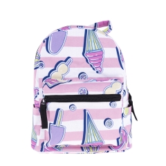 backpack  ice cream stripes