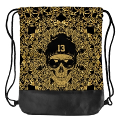 BACKPACK GOLD SKULL 13