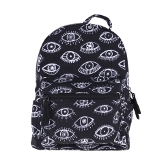 backpack  eyes black