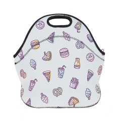 lunch bag FAST FOOD PASTELS