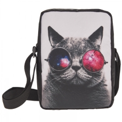 bag galaxy sunglasses cat