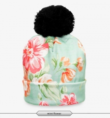 Beanie MINT FLOWER