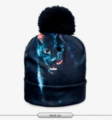 Beanie BLACK CAT