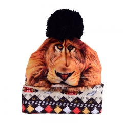 Beanie AZTEC PERU LION