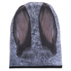毛线便帽兔子耳朵bunny ears