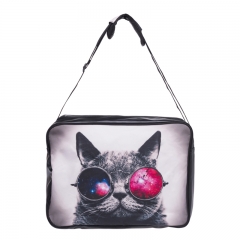 bag galaxy sunglasses cat