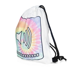 Drawstring bag volume color