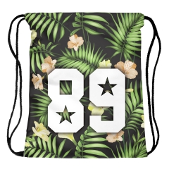 Drawstring bag tropical 89