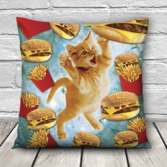 Pillow FAST FOOD CAT