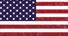 脖套美国国旗American flag