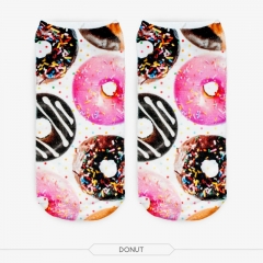 短袜彩色甜甜圈donuts