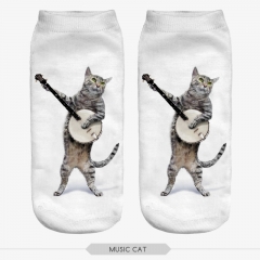 短袜音乐猫MUSIC CAT