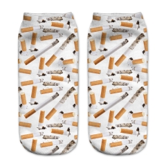 socks burning cigarettes
