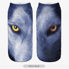短袜蓝狼WOLF BLUE