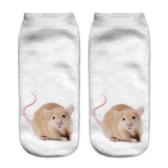socks beige mouse
