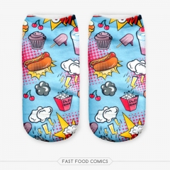 socks fast food comix