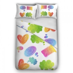 bedding DOODLES COLOR