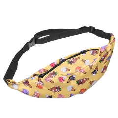 Belt bag cats ice cream