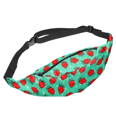 Belt bag funny strawberry