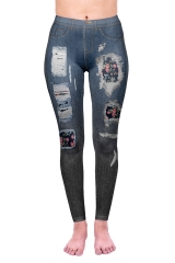 Leggings roses