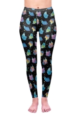 Leggings owl rainbow