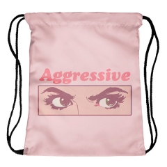 Drawstring bag bright eyes of autumn waters