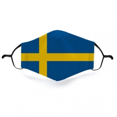 Mask Swedish flag