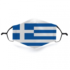 Mask Greek flag