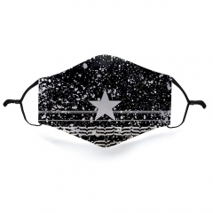 Mask WHITE STAR SPLASH