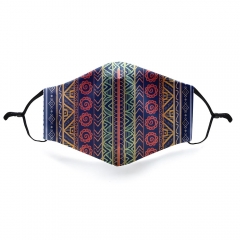 Mask violet aztec ombre