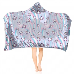 Hoodie blanket  flying horse