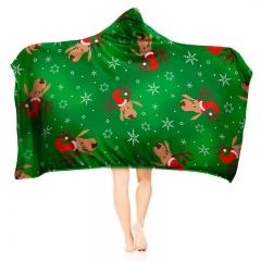 Hoodie blanket rudolf reindeer