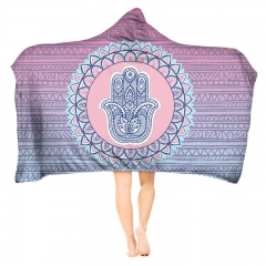 Hoodie blanket  hamsa