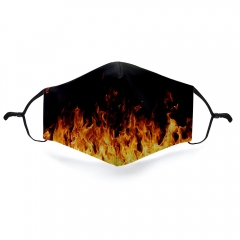 Mask flame