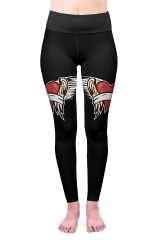 High waist leggings  Love with wings