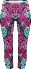 Capri leggings leaves