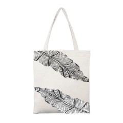 Hand bag two leaves