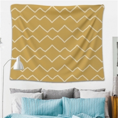 Tapestry urbana in gold prints