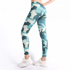 Leggings camo green