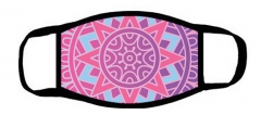 One layer mask  with edge mandala star kopia