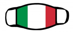One layer mask  with edge Italian flag