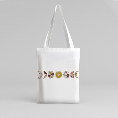 Hand bag cycle of flower