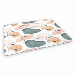 Mouse pad minimal figurative pattern society