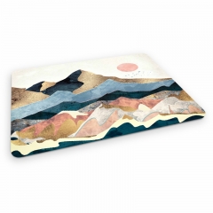 Mouse pad golden peaks