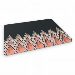 Mouse pad pink deco mountains