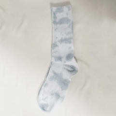Grey Tie-Dye Thick Stockings