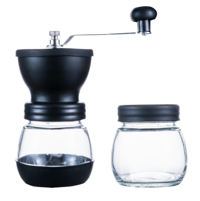 Manual Glass Grinder Black Pepper Sichuan Pepper Sea Salt Stainless Steel  Ceramic Core Seasoning Sprinkler Bottle - Temu