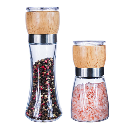 Manual Pepper Mill Wooden Cap