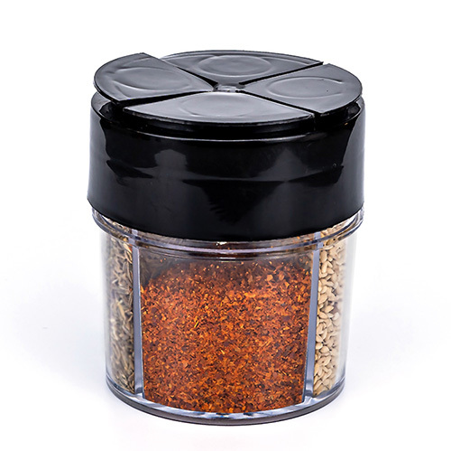 4 in 1 Plastic Spice Jar