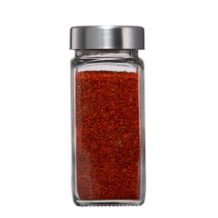 glass spice bottle set